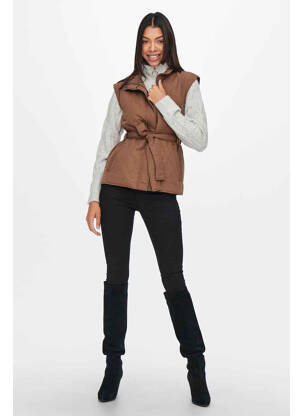 Veste casual marron JACQUELINE DE YONG femme