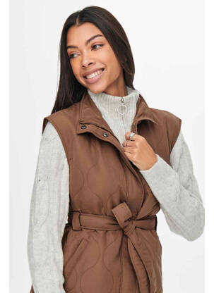 Veste casual marron JACQUELINE DE YONG femme