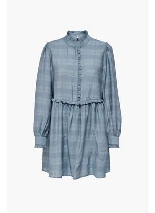 Robe courte bleu JACQUELINE DE YONG femme
