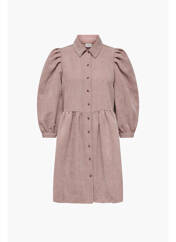 Robe courte rose JACQUELINE DE YONG pour femme seconde vue
