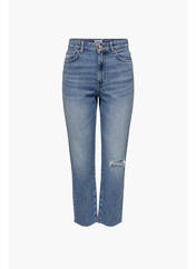 Jean coupe Mom bleu ONLY pour femme seconde vue