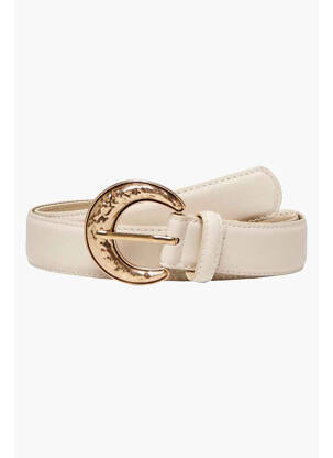 Ceinture beige ONLY pour femme