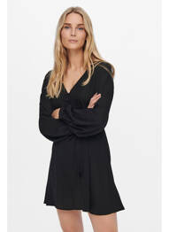 Robe courte noir JACQUELINE DE YONG femme