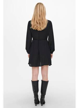 Robe courte noir JACQUELINE DE YONG femme