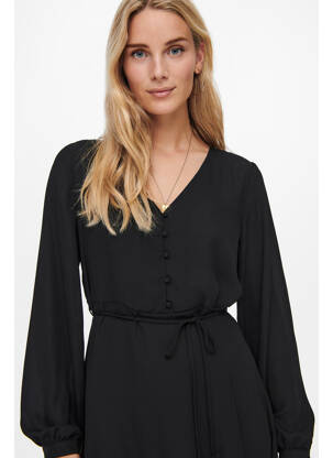 Robe courte noir JACQUELINE DE YONG femme