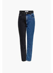 Jean coupe Mom bleu ONLY pour femme seconde vue