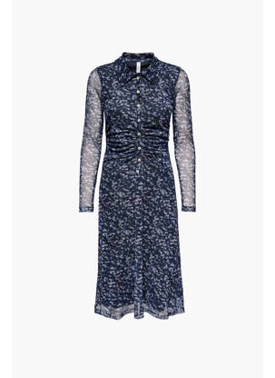 Robe longue bleu ONLY pour femme