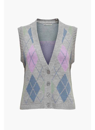 Gilet sans manche gris ONLY femme