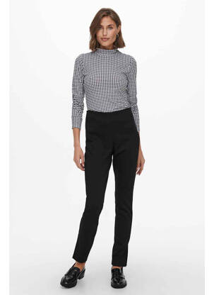 Pantalon slim noir ONLY femme
