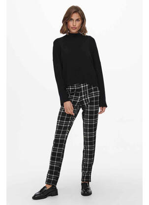 Pantalon slim gris ONLY pour femme