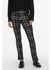 Pantalon slim gris ONLY pour femme seconde vue