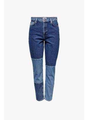 Jean coupe Mom bleu ONLY pour femme