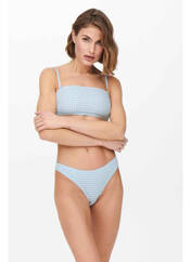 Bas de maillot de bain bleu ONLY pour femme seconde vue