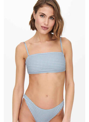 Haut de maillot de bain bleu ONLY femme