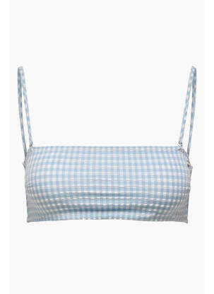 Haut de maillot de bain bleu ONLY femme