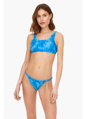 Bas de maillot de bain bleu ONLY femme