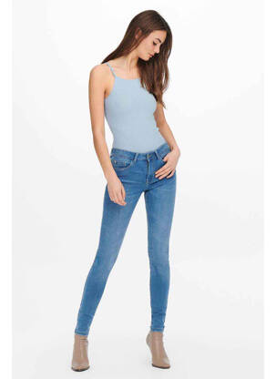 Top bleu JACQUELINE DE YONG femme