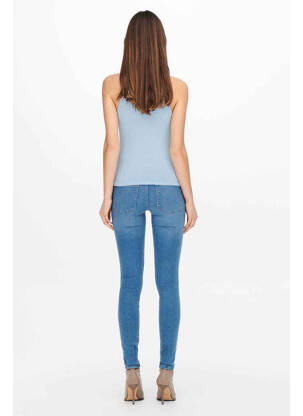 Top bleu JACQUELINE DE YONG femme
