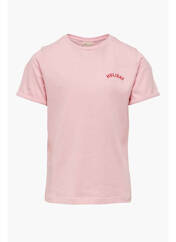 T-shirt rose ONLY pour fille seconde vue