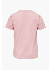 T-shirt rose ONLY pour fille seconde vue