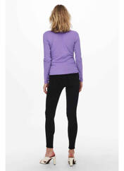 T-shirt violet ONLY pour femme seconde vue