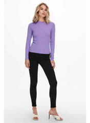 T-shirt violet ONLY pour femme seconde vue
