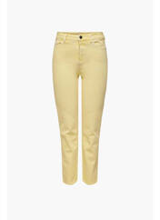 Jeans coupe slim jaune ONLY pour femme seconde vue