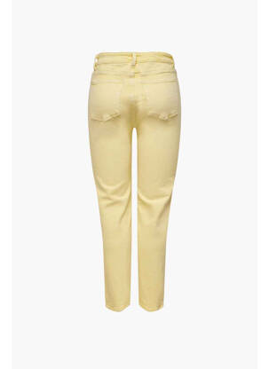 Jeans coupe slim jaune ONLY femme