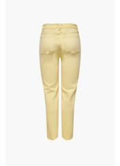 Jeans coupe slim jaune ONLY pour femme seconde vue