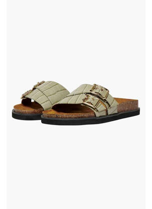 Sandales/Nu pieds vert ONLY femme