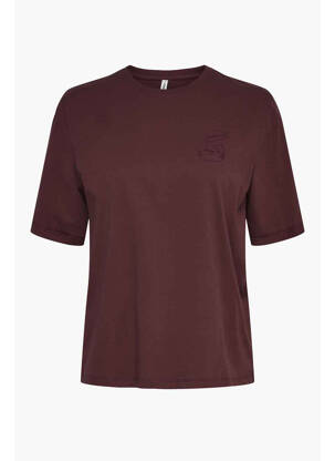 T-shirt rouge ONLY femme