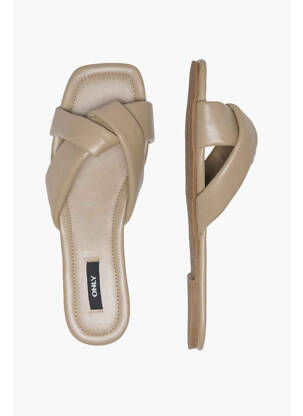 Sandales/nu pieds vert ONLY femme