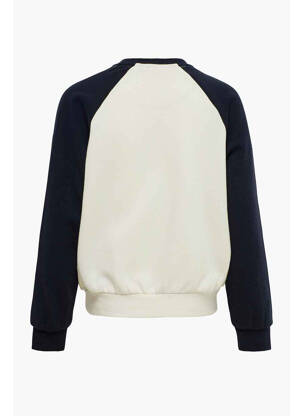 Sweat-shirt blanc ONLY fille