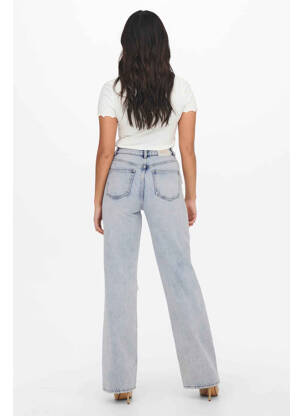 Jeans coupe large bleu ONLY femme