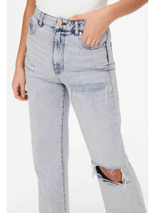 Jeans coupe large bleu ONLY femme