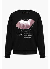 Sweat-shirt noir ONLY pour fille seconde vue