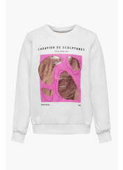 Sweat-shirt blanc ONLY pour fille seconde vue