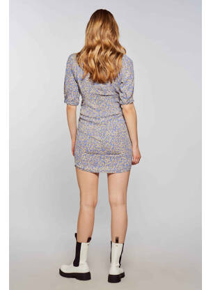 Robe courte bleu ONLY femme