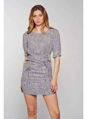 Robe courte bleu ONLY femme