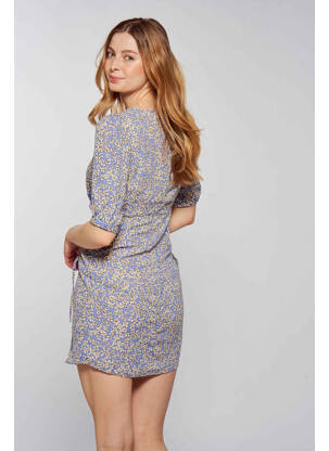 Robe courte bleu ONLY femme