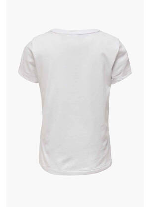 T-shirt blanc ONLY fille
