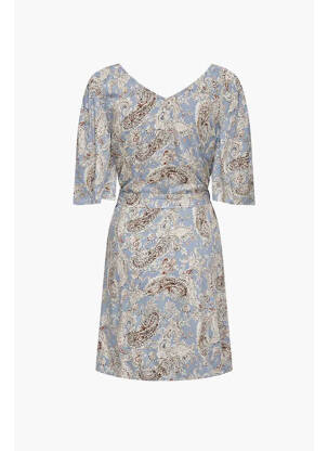 Robe courte bleu JACQUELINE DE YONG femme