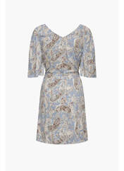 Robe courte bleu JACQUELINE DE YONG pour femme seconde vue