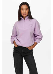 Polaire violet ONLY pour femme seconde vue