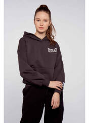 Sweat-shirt à capuche gris ONLY pour femme seconde vue