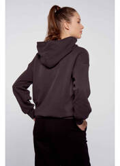 Sweat-shirt à capuche gris ONLY pour femme seconde vue