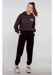 Sweat-shirt à capuche gris ONLY pour femme seconde vue
