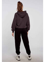 Sweat-shirt à capuche gris ONLY pour femme seconde vue