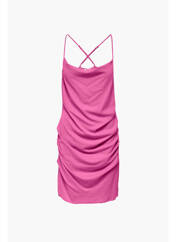 Robe courte rose ONLY pour femme seconde vue