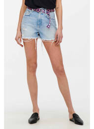 Short bleu ONLY femme